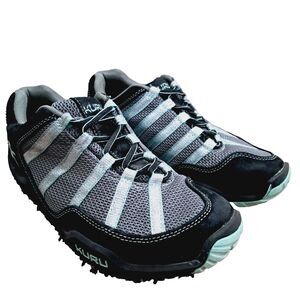 Kuru Shoes Womens 8.5 Chicane Black Trail Hiking Athletic Sneakers